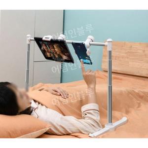 침대 휴대폰 거치대 누워서보는 휴대폰용 않는 태블릿 폰 전용 받침대 클립x2 두 유튜브