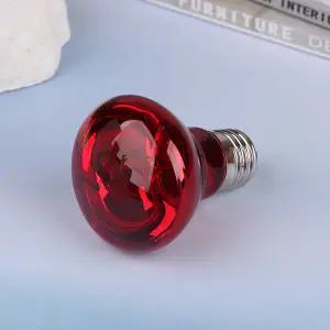 온열등 파충류 히팅조명  25/40/50/60/75/100W E27 UVA 가금류 전구 적외선 야간 조명 데이라이트 난방 식