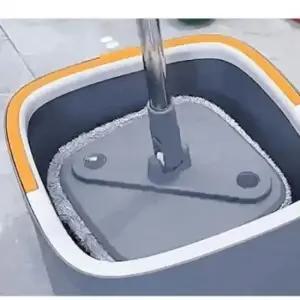 [생활] 극세사 물걸레 밀대 사무실 바닥 청소 노터치 사각 청소도구