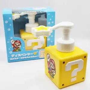 [생활] 마리오 별모양 폼 디스펜서 욕실 세면대 캐릭터 손세정 거품비누 용기