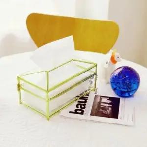 [Deco] 골드 각티슈 케이스 커버 디스펜서 곽 티슈박스