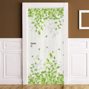 [Deco] 현관문 리폼 시트지_초록숲 정원 02