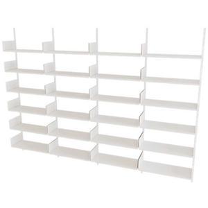 모듈 철제 벽선반 인테리어 단일 못없이 좁은 철재 벽걸이책장 우드 스틸 다용 납 실용