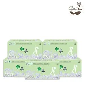 유기농 순면 유기농본 울트라슬림 생리대 대형 28P 5팩