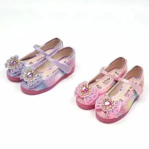 [보리보리/앙쥬]여아구두 키즈 주니어 초등 lt레인보우하트LED 아동구두 wd 15