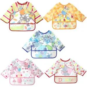 코끼리동물원 아동 긴팔 포켓 방수턱받이5종 510043