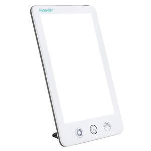 Verilux 해피라이트 터치 플러스 - 10,000 럭스, 자외선 차단, LED 밝은 화이트 라이트, 밝기, 색상, 카운트다운 타이머 및 분리형 스탠드를 갖춘 조명 테라피 램프 분위기, 수면, 초점을 높입니다