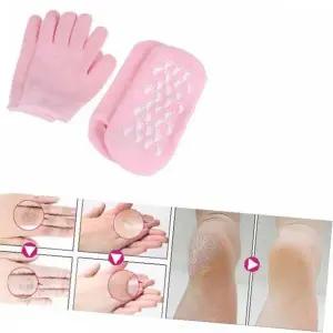 발 각질 제거 관리 실리콘 보습 젤 타입 풋케어 장갑 양말 세트 피부 촉촉 수분