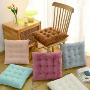 [콩심팥심]학생 방석 플러시 털 겨울 의자 방석 판매용품