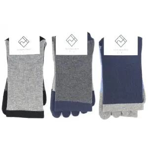 양말박스 남성발가락양말 장목 3켤레 YB5939