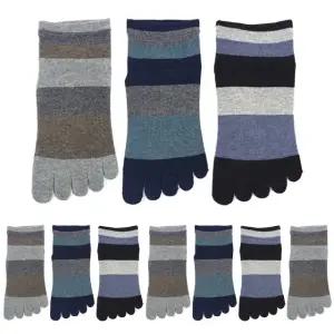 양말박스 남성발가락양말 단목 10켤레 YB5195