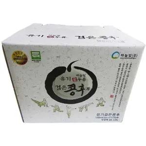 하늘빛 담백한맛 유기 全두유 검은콩후 135ml 20팩