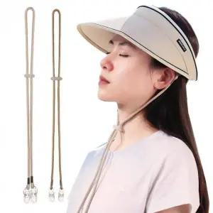 [골드스마일]페도라 모자줄 야구 밴드 목줄 고리집게