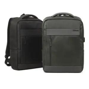 GE14 전면포켓 USB장착 백팩 남성 학생 출퇴근 노트북 남성백팩 직장인백팩 대학생백팩