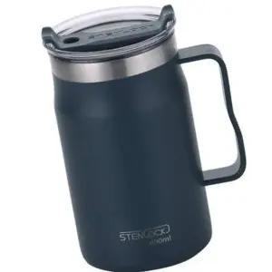 머그컵 1P 스텐 보온 휴대용 690ml 머그 텀블러 사무실 학생 보냉 개인용 캠핑