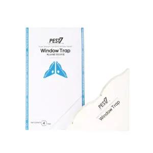 페스트세븐 윈도우 트랩 (4개입) 러브버그 사랑 창문 창틀 문틈 모기 파리 날벌레 날파리 초파리 벌레 끈끈