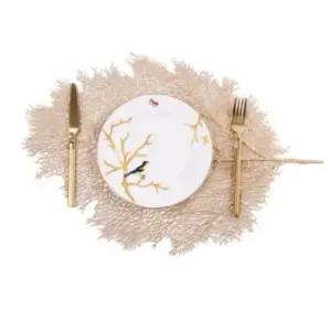 [퍼니메이커]키밍 나무잎 식탁보 북유럽식탁매트 식탁러너 실리콘식탁매트 식탁테이블매트 테이블러너