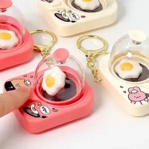 ( )순덕이 달걀뒤집기 키링 4개