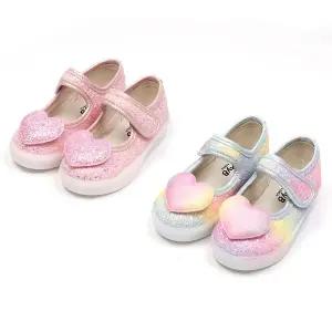 [보리보리/앙쥬]여아구두 키즈 주니어 초등 mm하트윙메리제인LED 아동구두 wd 140-190mm