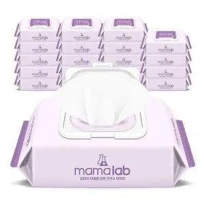 올데이 아기물티슈 캡형 120매 20팩