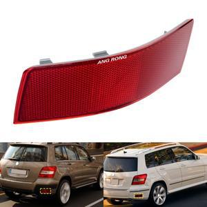 빨간색 렌즈 후면 범퍼 반사판은 메르세데스 호환 벤츠 호환 GLK X204 2008-15용 빛이 오른쪽에 없습니다.