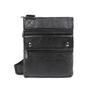 여행 크로스백 가죽 메신저 가방 데일리 블랙 숄더백 직장인가방 30대남자가방 남성토트백