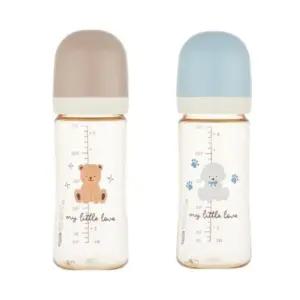 아기 수유 젖병 단계업 젖꼭지 M 세트 250ml