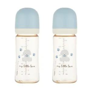 아기 젖병 250ml 출산 선물 준비물 블루 X2개