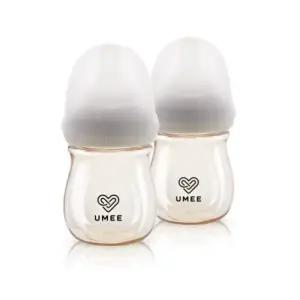 유미 신생아 젖병 웜커버 출산 선물 세트 오트밀160ml