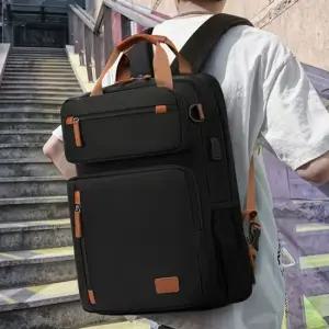 고밀도 방수 확장가능 노트북 수납 대용량 남성 백팩 확장용백팩 확장가능가방