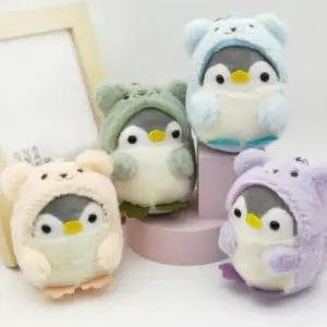 귀여운 잠옷 동글 펭귄 인형 키링 키홀더 가방고리