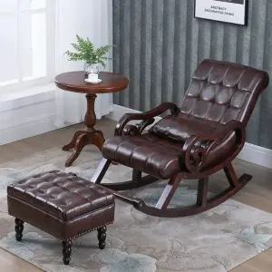 안락 북유럽 흔들 무중력 가죽 스윙체어 의자 싱글