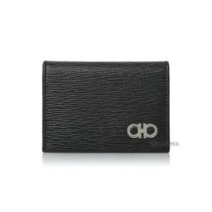 [럭셔리에비뉴] 66 A062 NERO FJORD BLUE 0685949 SS26 남성 간치니 카드지갑