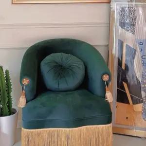 미니 윙체어 엔틱 원룸 벨벳 벨벳쇼파 소파 싱글 인용