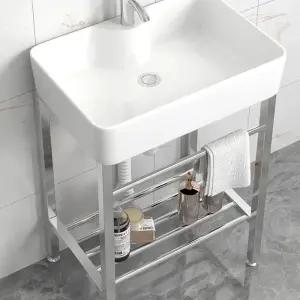 수납 캐비닛 세면기 간이 보조 세면대 화장실 하부장