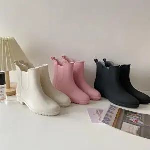 [엄지척]네츄럴 257QIC36 여성 레인부츠 DS7004 낚시 장화 주방 구두 부