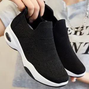 230255 791HFF22 니트 슬립온 스니커즈 털슬립온