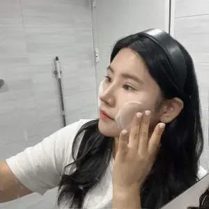 블랙 두꺼운 가죽머리띠