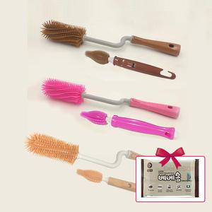 앙뽀 회오리 실리콘 젖병솔 젖꼭지솔 세트