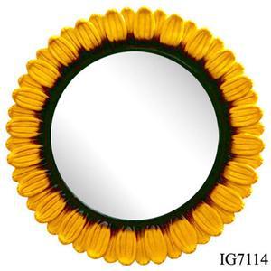 [골든벨]IG7114g 해바라기 벽거울 33.5cm