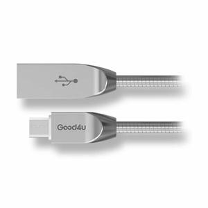 GOOD4U 프리미엄 메탈 마이크로 5핀 고속 충전 케이블