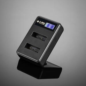 SPRO 소니 NP-BX1 DSC-RX100 DSC-HX400V 듀얼 충전기