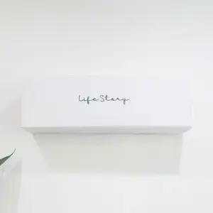 린넨 에어컨 벽걸이형 화이트 가리개 덮개