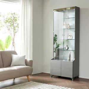 다용도 슬림라인 800 유리 장식장 피규어 진열장 거실
