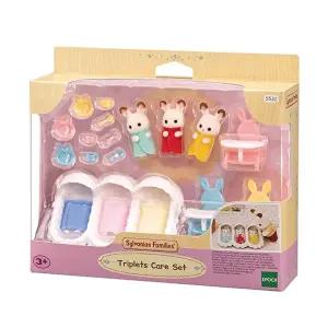 [실바니안패밀리]5532-초콜릿토끼 세쌍둥이 돌보기 세트