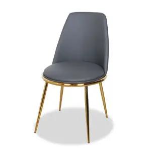 T3 골드 스테인리스 가죽 식탁의자(TG320)