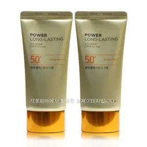 더페이스샵 파워 롱래스팅 선크림 80mlx2ea 썬크림 자외선차단