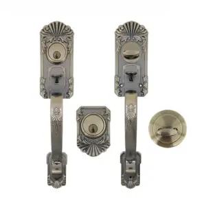 투키 A220 주택 패션문 샷시문 현관문 철문 잠금장치 엔틱스타일 손잡이