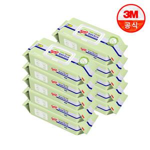 [3M] 대형 베이직 더블액션 물걸레 청소포 플러스 30매 X 10팩 (300매) /정전기청소포 물걸레청소포 대형 원형물걸레