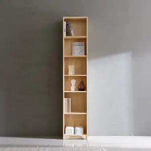 E140 미송 원목 6단 오픈책장 400 1color